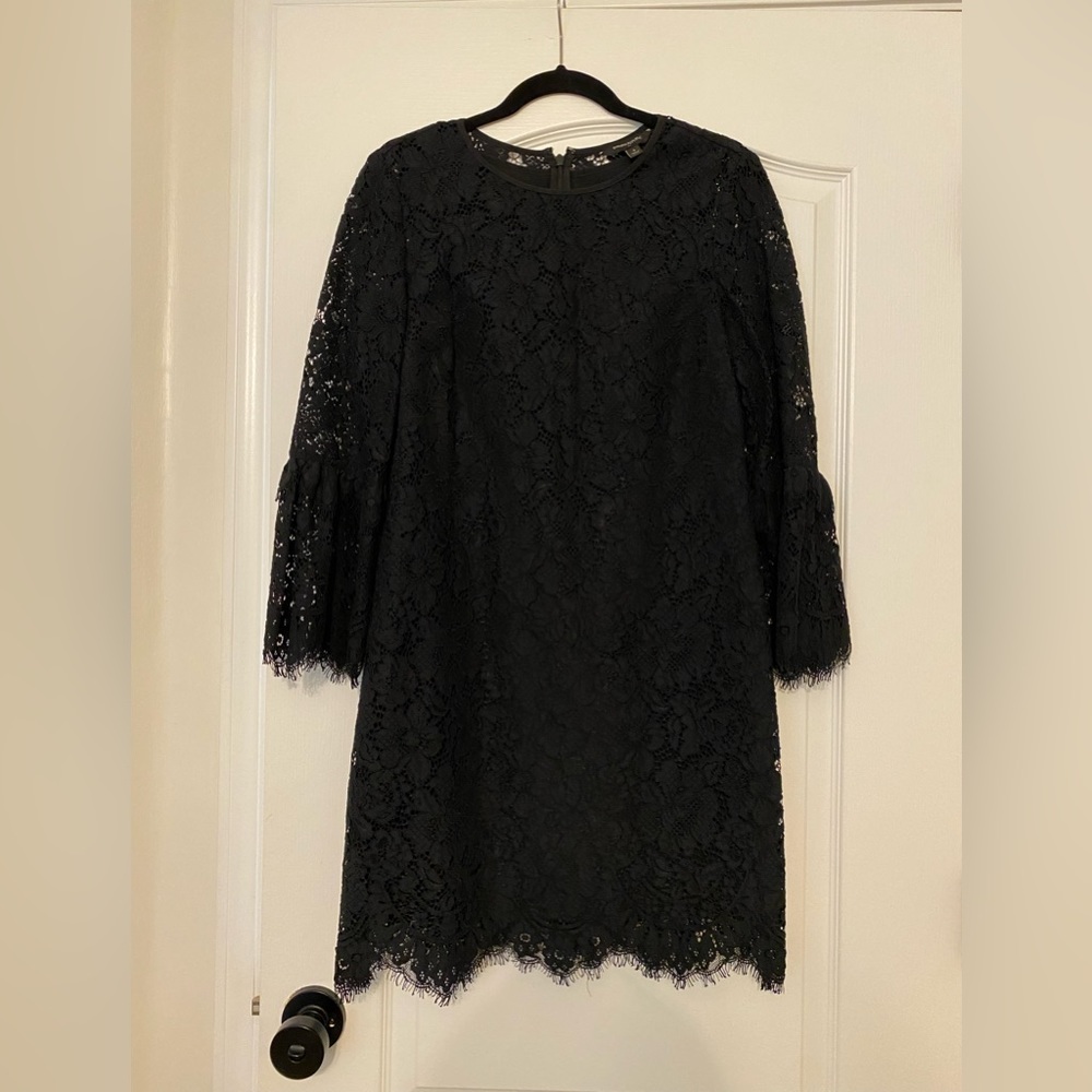 Gorgeous black mini cocktail dress